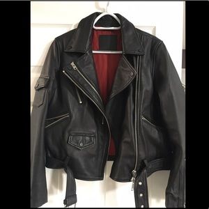 All Saints Harland Leather biker jacket